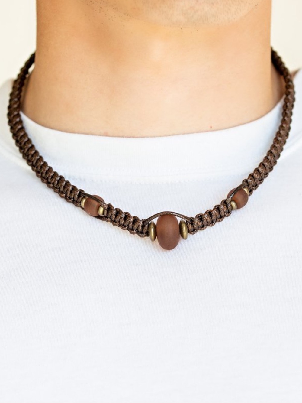 Braided Cord Necklace